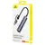 MR4_147476 Хаб hub type-c baseus ultrajoy 4-port (usb, type-c to usb 3.0*3+rj45*1+type-c), сірий b0005280b811-14 