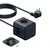 MR4_147488 Мережевий зарядний пристрій baseus enerfill fa11 cube power strip 3ac+1u+1c 67w 1.5m eu, чорний e00082100123-00 