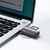 MR4_147465 Картридер baseus lite series usb-a to sd, tf card reader, сірий wkqx060013 