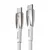 MR4_147467 Кабель pd baseus glimmer series fast charging data cable type-c to type-c 100w 1m, білий cadh000702 