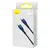 MR4_151210 Кабель pd baseus glimmer series fast charging data cable type-c to type-c 100w 1m синій cadh000703 