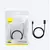 MR4_147470 Подовжувач usb baseus airjoy series usb2.0 extension cable 0.5m, чорний b00631100111-00 