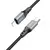 MR4_152099 Кабель pd hoco x86 ip spear pd silicone charging data cable 1 m, чорний HOCO