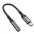 MR4_152003 Адаптер borofone bv24 graceful digital audio converter cable type-c to 3.5mm, сірий металік 