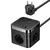 MR4_152080 Мережевий зарядний пристрій baseus powercombo cube power strip 3ac+2u+2c 30w 1.5m eu, чорний e00066400117-00 