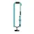 MR4_152248 Шнурок rock (150cm) 8mm з карабіном multifunctional glow in the dark phone lanyard синій 