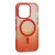 MR4_152460 Чохол mystik magsafe case для iphone 15 pro cosmic помаранчевий 