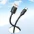 MR4_152316 Кабель hoco x115 surpass 100w fast charging data cable type-c 1m, чорний 