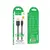MR4_152316 Кабель hoco x115 surpass 100w fast charging data cable type-c 1m, чорний 