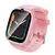 MR4_152321 Смарт-годинник дитячий hoco y106 4g children phone watch рожевий HOCO