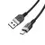 MR4_152309 Кабель hoco x109 energy silicone charging data cable type-c, 3a, 2m, чорний 