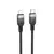MR4_152310 Кабель pd hoco x109 energy silicone charging data cable type-c-to-ip 27w, 3m, чорний 