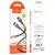MR4_152310 Кабель pd hoco x109 energy silicone charging data cable type-c-to-ip 27w, 3m, чорний 