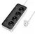 MR4_152311 Мережевий подовжувач hoco ac22 sunlight 4-bit (pd30w, 1c3a) desktop socket (eu, ger), (l=3m), чорний 