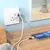 MR4_152421 Кабель pd hoco x86 ip spear pd silicone charging data cable 1m, білий 