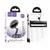 MR4_152821 Автотримач hoco h83 metal ring magnetic car holder, чорний 