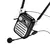 MR4_152830 Акустична система hoco l23 lemony speaker with wired microphone, чорний 