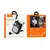 MR4_152830 Акустична система hoco l23 lemony speaker with wired microphone, чорний 
