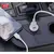 MR4_152927 Автомобільний зарядний пристрій xo cc56 mini car charger usb-a, type-c single port 30w, simultaneous 5v3a, білий 