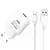 MR4_152934 Мережевий зарядний пристрій xo l37 eu charger with micro cable, білий 