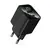 MR4_153035 Мережевий зарядний пристрій hoco cs83a excellent pd20w, qc3.0 charger with digital display (eu), чорний HOCO