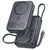 MR4_152973 Зовнішній акумулятор power bank hoco q44a origen dual pd45w magnetic power bank with cable dark 20 000mah metal, сірий 