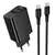 MR4_153046 Мережевий зарядний пристрій hoco cs94a leader pd20w, qc3.0 charger set (c to c), (eu), чорний 