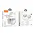 MR4_153142 Навушники накладні hoco w68 calma anc noise-canceling bt headphones, сірий 