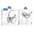 MR4_153144 Навушники накладні hoco w73 graceful bt headphones, сірий 