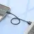 MR4_153090 Кабель hoco x96 hyper 100w charging data cable type-c (l=0.25m), чорний 