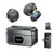 MR4_152982 Мікрофон xo mc12 with type-c smart charging case and lightning adapter, чорний 
