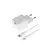 MR4_153214 Мережевий зарядний пристрій baseus palm fast charger 1c 20w cable type-c to lightning, білий e0116400 