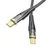 MR4_1749 Кабель pd hoco u121 gold standard transparent discovery edition 60w typе-с to type-c 1.2m, чорний 