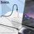 MR4_1744 Кабель hoco x102 fresh charging data cable lightning 1m, чорний 