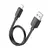 MR4_1727 Кабель hoco x96 hyper charging data cable lightning (l=0.25m), чорний 