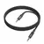 MR4_1495 Кабель aux audio hoco upa27 spirit transparent aux audio cable 1.2m, чорний 