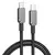 MR4_964 Кабель xo nb-q250b pd 60w, 1m type-c to type-c fast charging, чорний 