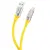MR4_946 Кабель xo nb251 liquid silicone rubber для type-c 6a, 1m жовтий 