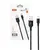 MR4_1052 Кабель xo nb143 braided data cable micro 1m, чорний 