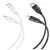 MR4_1037 Кабель xo nb-q236b braided type-c to type-c 60w data cable, чорний 