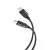 MR4_1036 Кабель xo nb-q236a braided type-c to lightning 27w data cable, чорний 