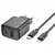 MR4_131815 Мережевий зарядний пристрій hoco cs23a sunlight dual-port pd30w, qc3.0, charger set (c to ip) чорний HOCO