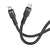 MR4_139097 Кабель pd hoco u110 pd type-c to type-c 60w charging data cable 1, 2 m, чорний HOCO
