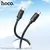 MR4_144072 Кабель pd hoco x115 surpass 60w charging data cable c to c 1 m, чорний HOCO