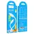 MR4_153871 Кабель pd hoco x122 benefit pd27w silicone charging data cable ip, 1 m білий HOCO