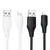 MR4_153937 Кабель pd hoco x124 bien pd27w silicone charging data cable ip, 1 m білий HOCO