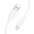 MR4_153937 Кабель pd hoco x124 bien pd27w silicone charging data cable ip, 1 m білий HOCO