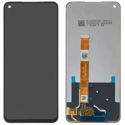 MR3_121072 Дисплей телефона для realme 6 (ver. 1540405750), realme 6s у зборі з сенсором чорний PRC