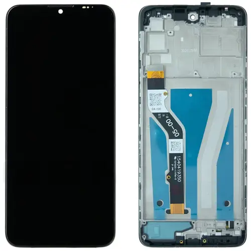 MR3_122694 Дисплей телефона для motorola xt2135 moto g60 у зборі з сенсором і рамкою чорний PRC