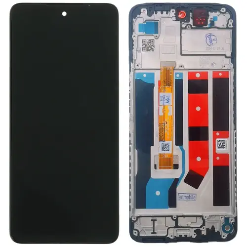 MR3_124017 Дисплей телефона для oppo a60 у зборі з сенсором та рамкою чорний PRC